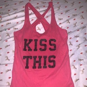 y2k victoria’s secret tank top!! so cute 💋 💋 💕
